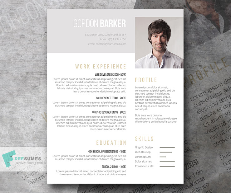 pay what you want resume template