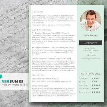 mint resume template