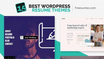 WordPress resume themes