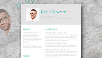 fresh resume design