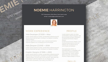 elegant resume template free