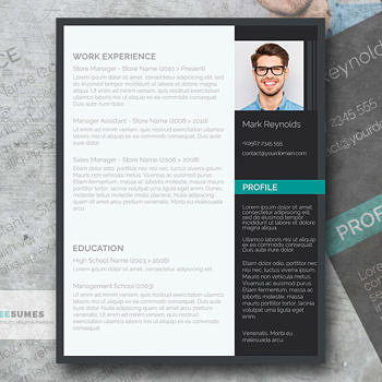 modern and professional resume-template