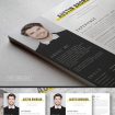 contrast resume template pack