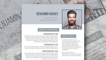 on point resume template