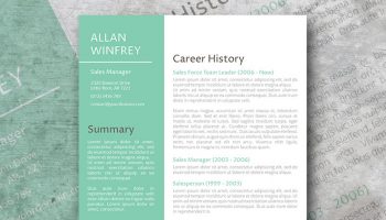 a powerful makeover resume template