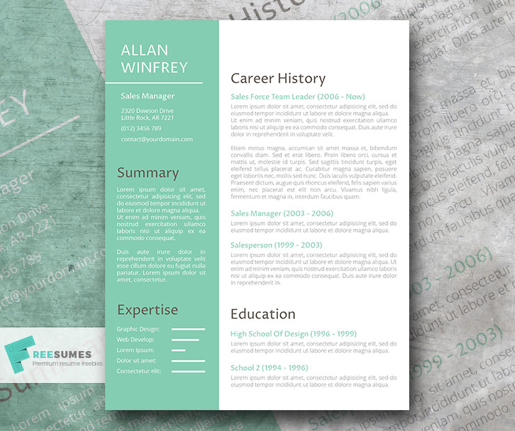 a powerful makeover resume template