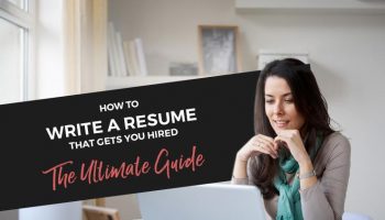 how to write a resume