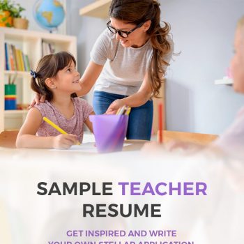 sample teacher resume