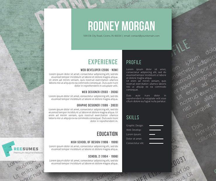 the green experience resume