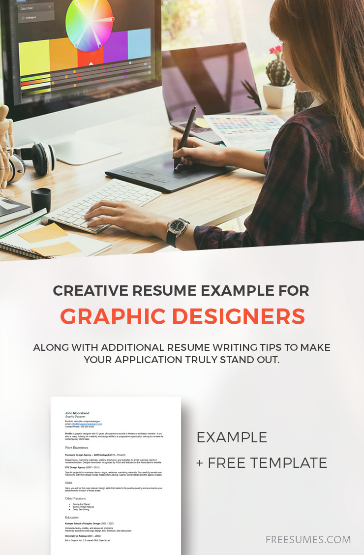 sample graphic designer resume