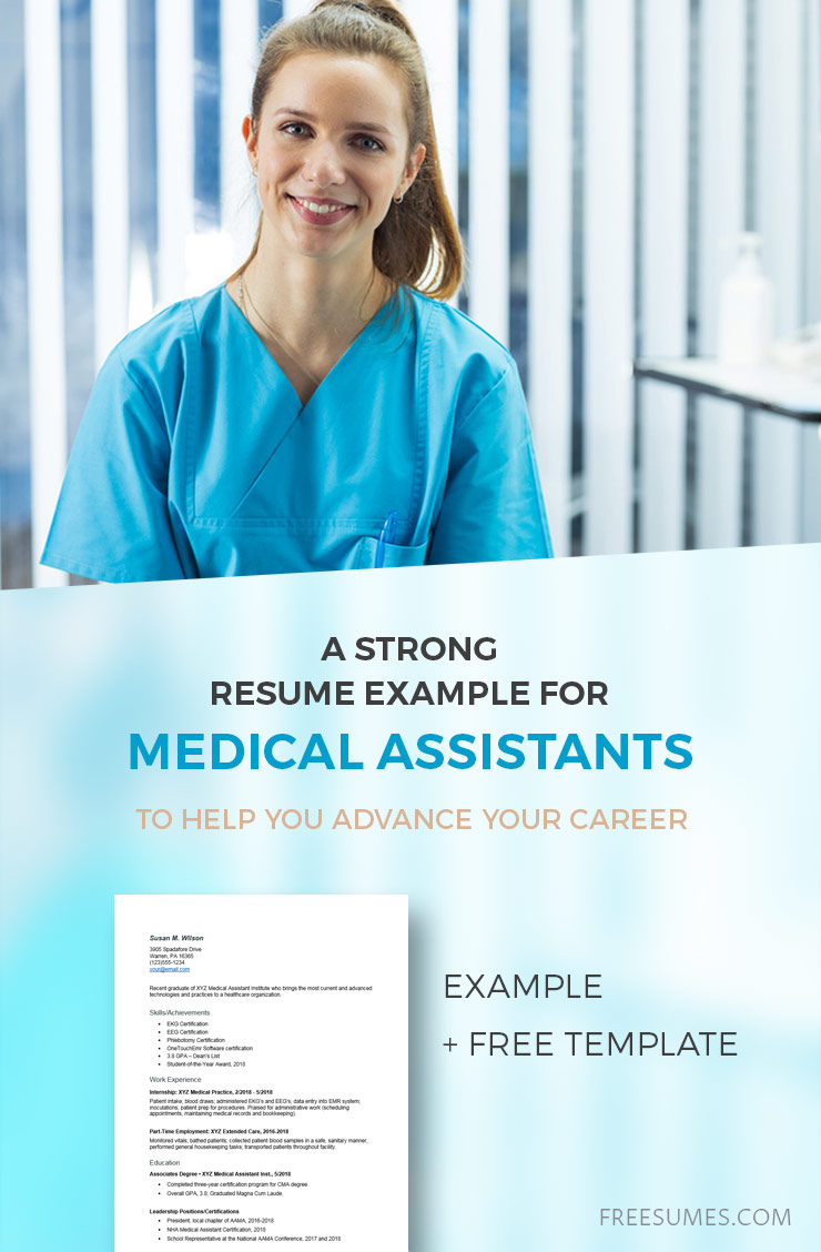 sample medical assistant resume