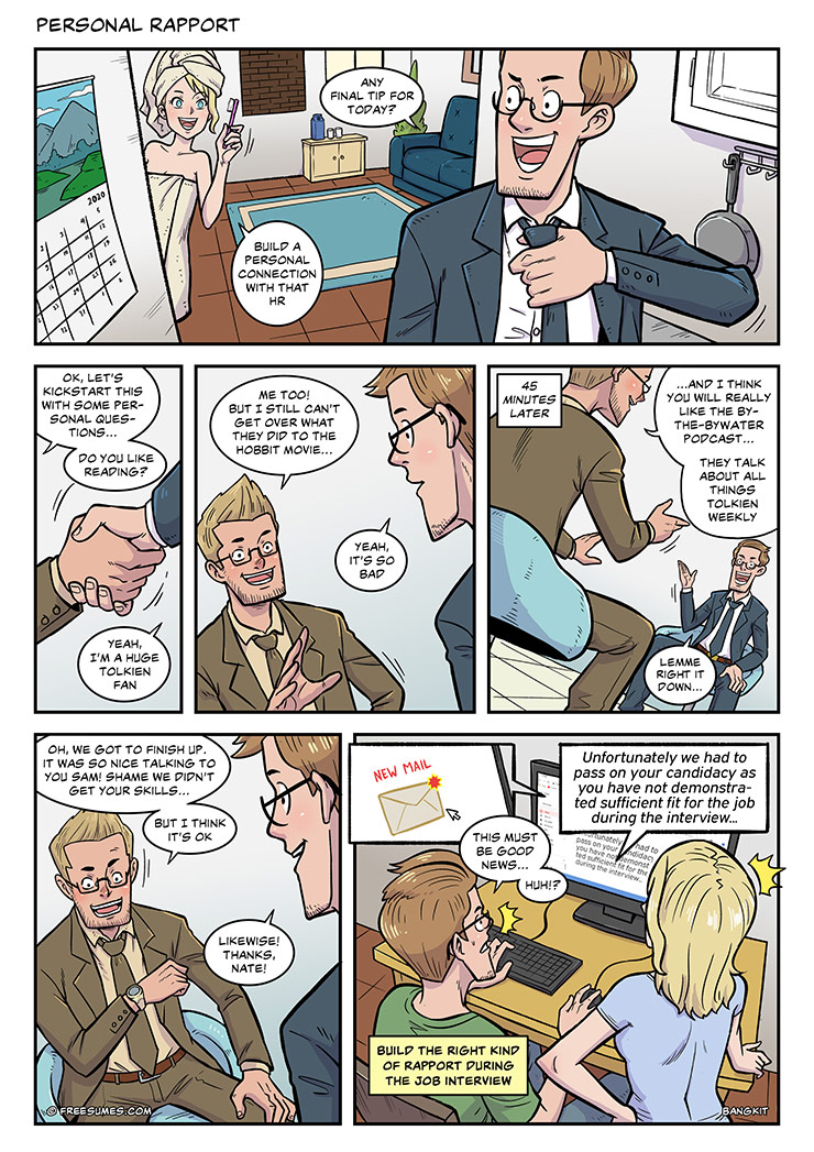 strip #39 personal rapport