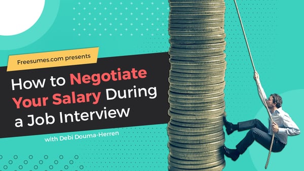 how to negotiate salary video guide