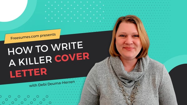 video about writing a cover letter