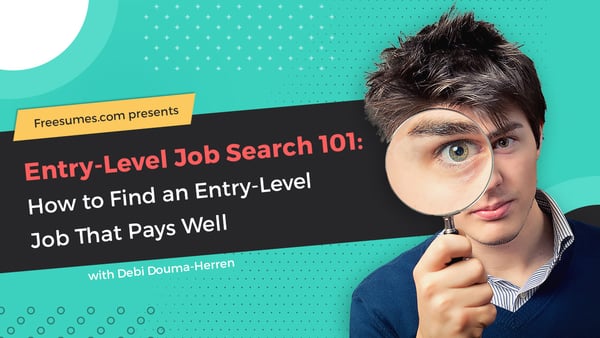 how to find entry-level jobs